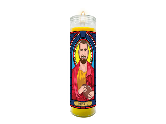 Travis Kelce Prayer Candle