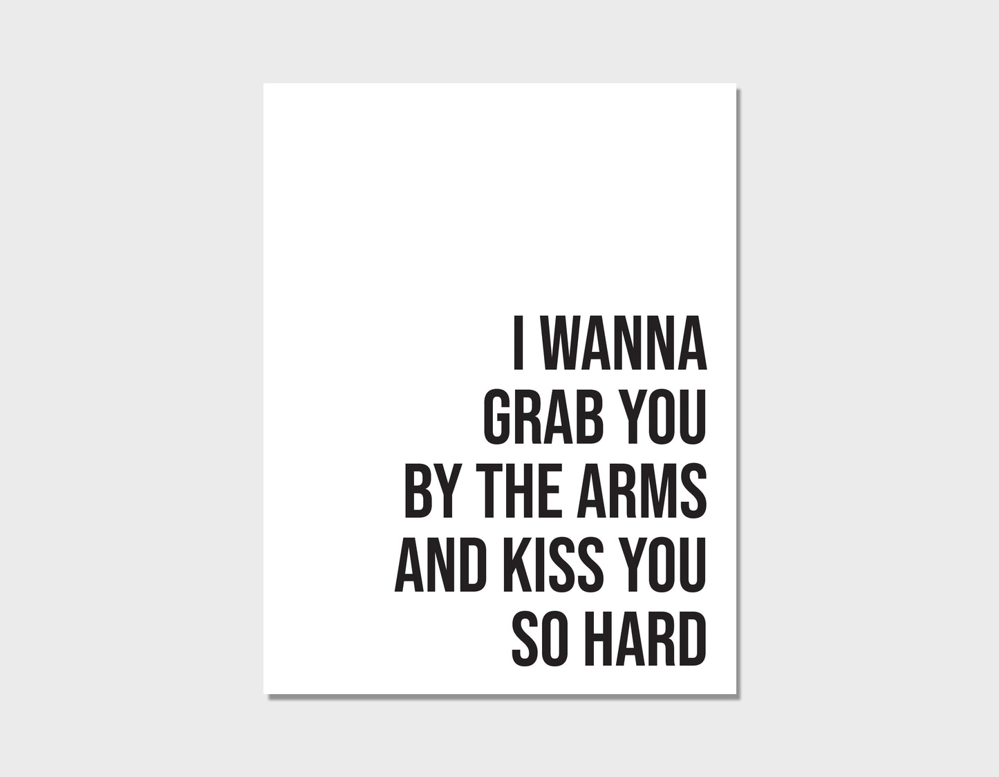 Alkaline Trio You've Got So Far To Go Valentines Day Card
