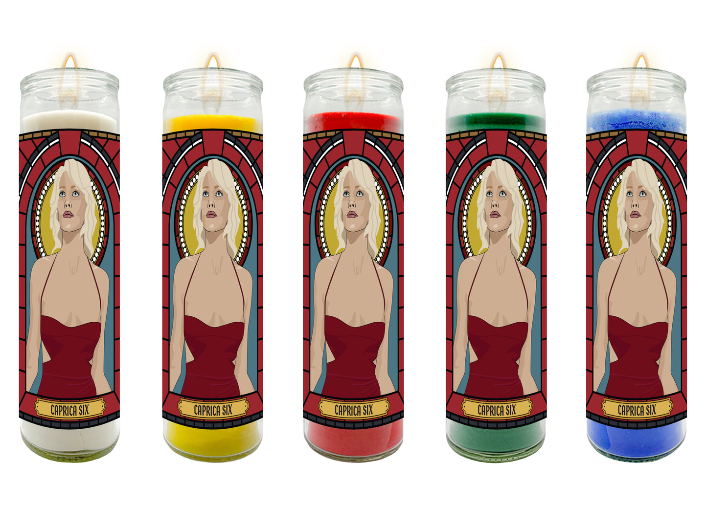 Battlestar Galactica Prayer Candle Series