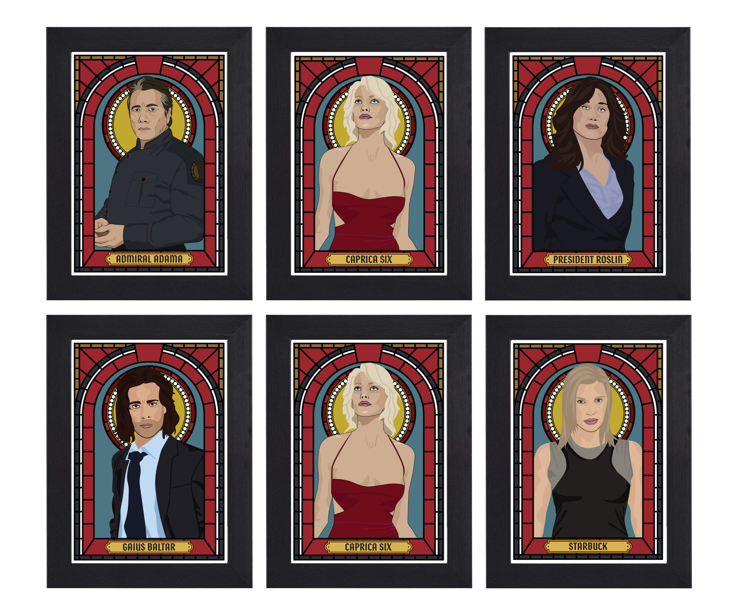 Battlestar Galactica Saint Print Series