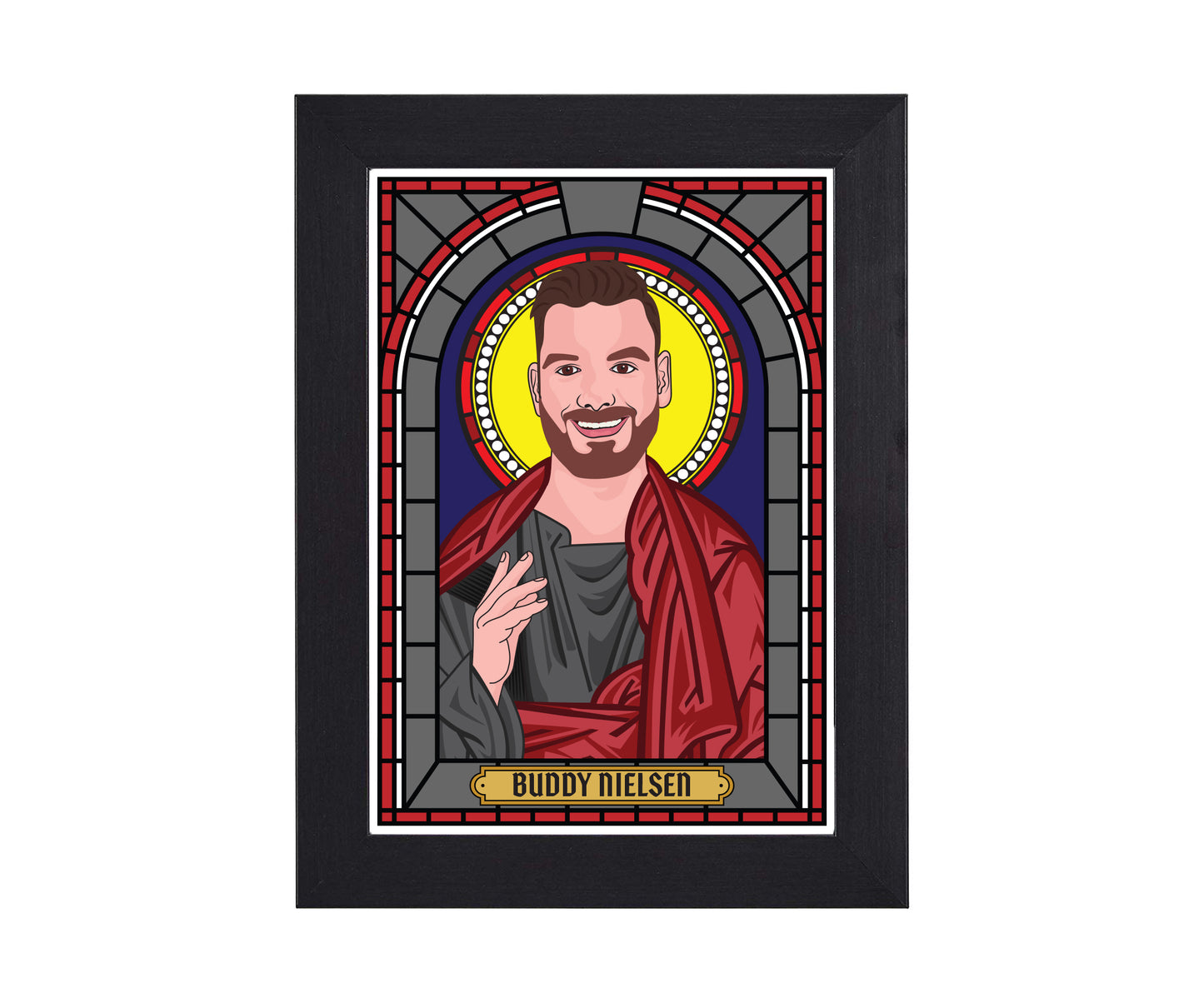 Buddy Nielsen Senses Fail Illustrated Saint Print