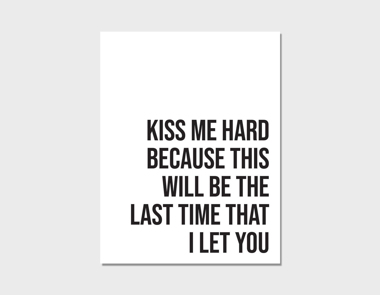 Dashboard Confessional Best Deceptions Anti-Valentines Day Card
