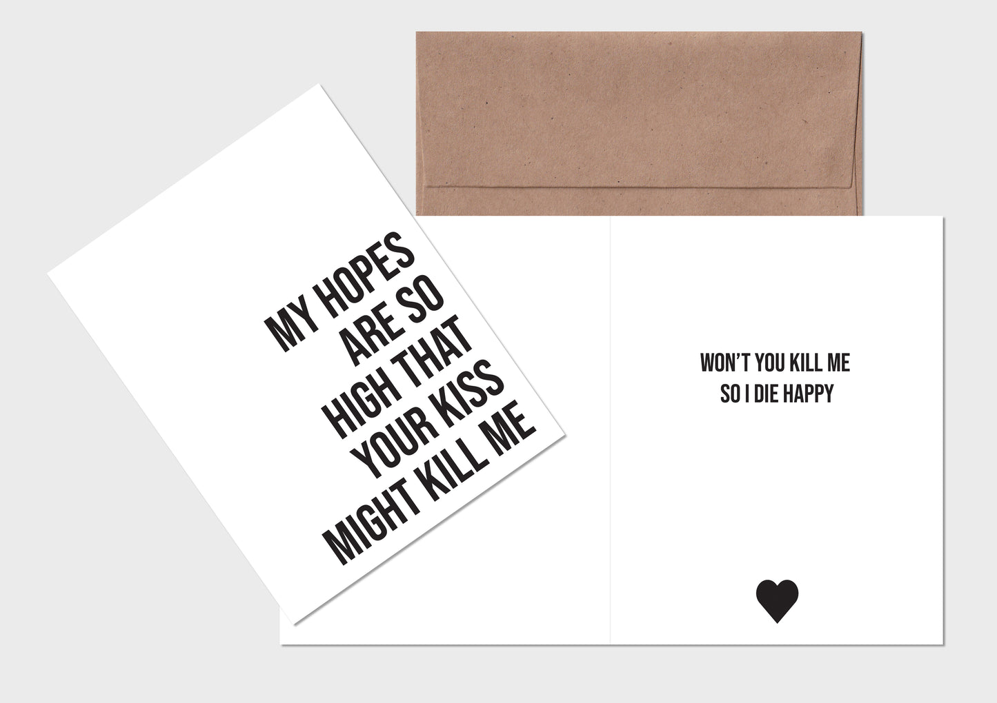 Dashboard Confessional Hands Down Valentines Day Card