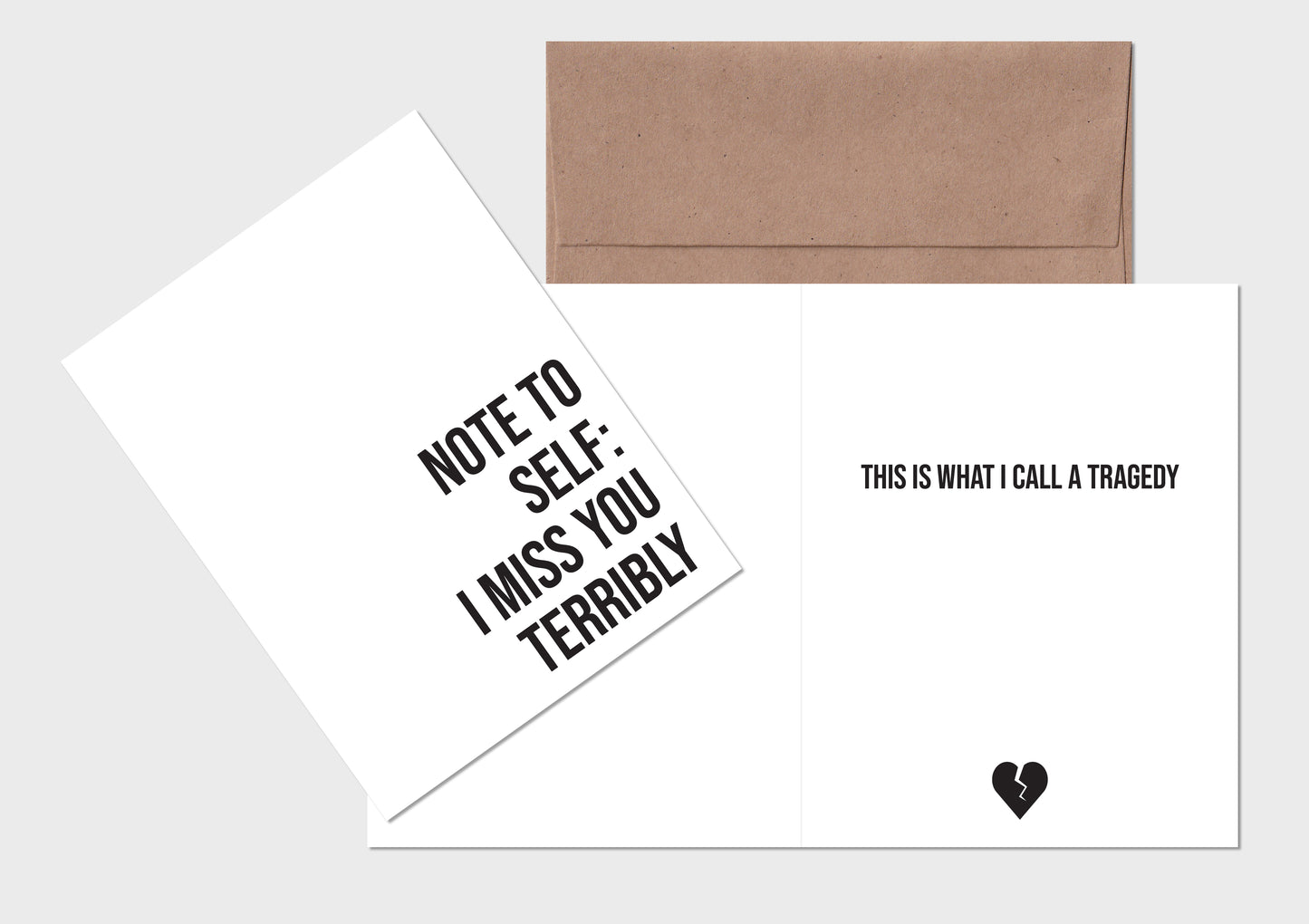 From First To Last Note to Self Valentines Day Card