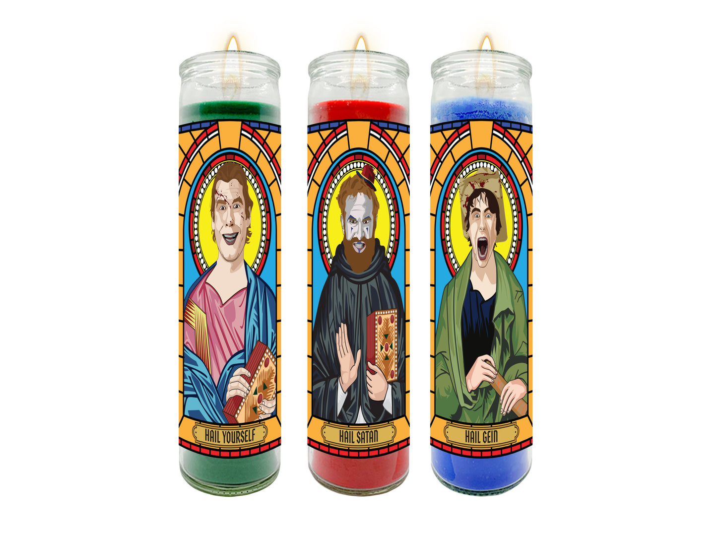 Last Podcast on the Left Illustrated Prayer Candles Series
