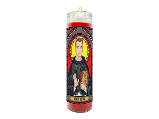 Matt Skiba Alkaline Trio Illustrated Prayer Candle