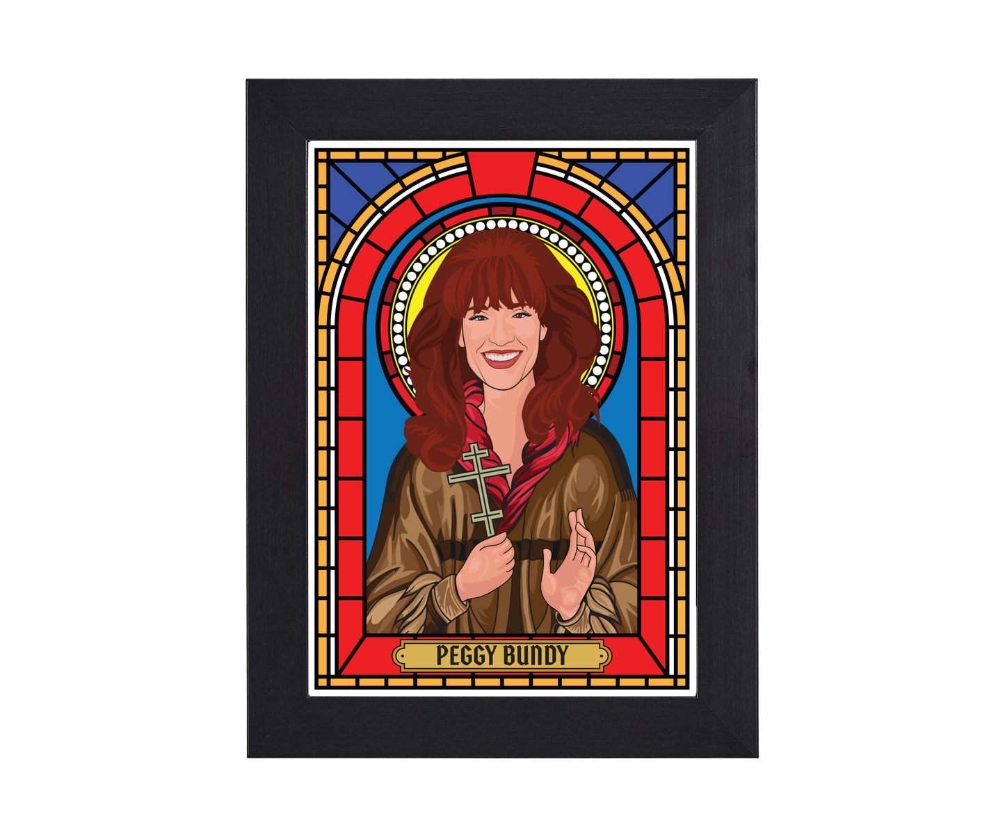 Peggy Bundy Illustrated Saint Print