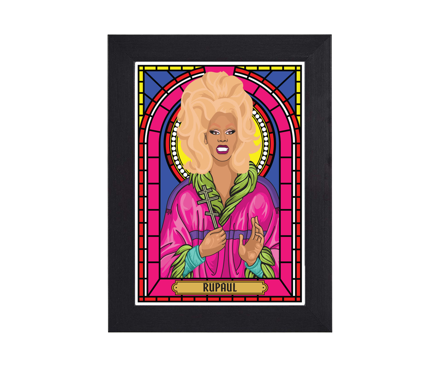 RuPaul Illustrated Saint Print