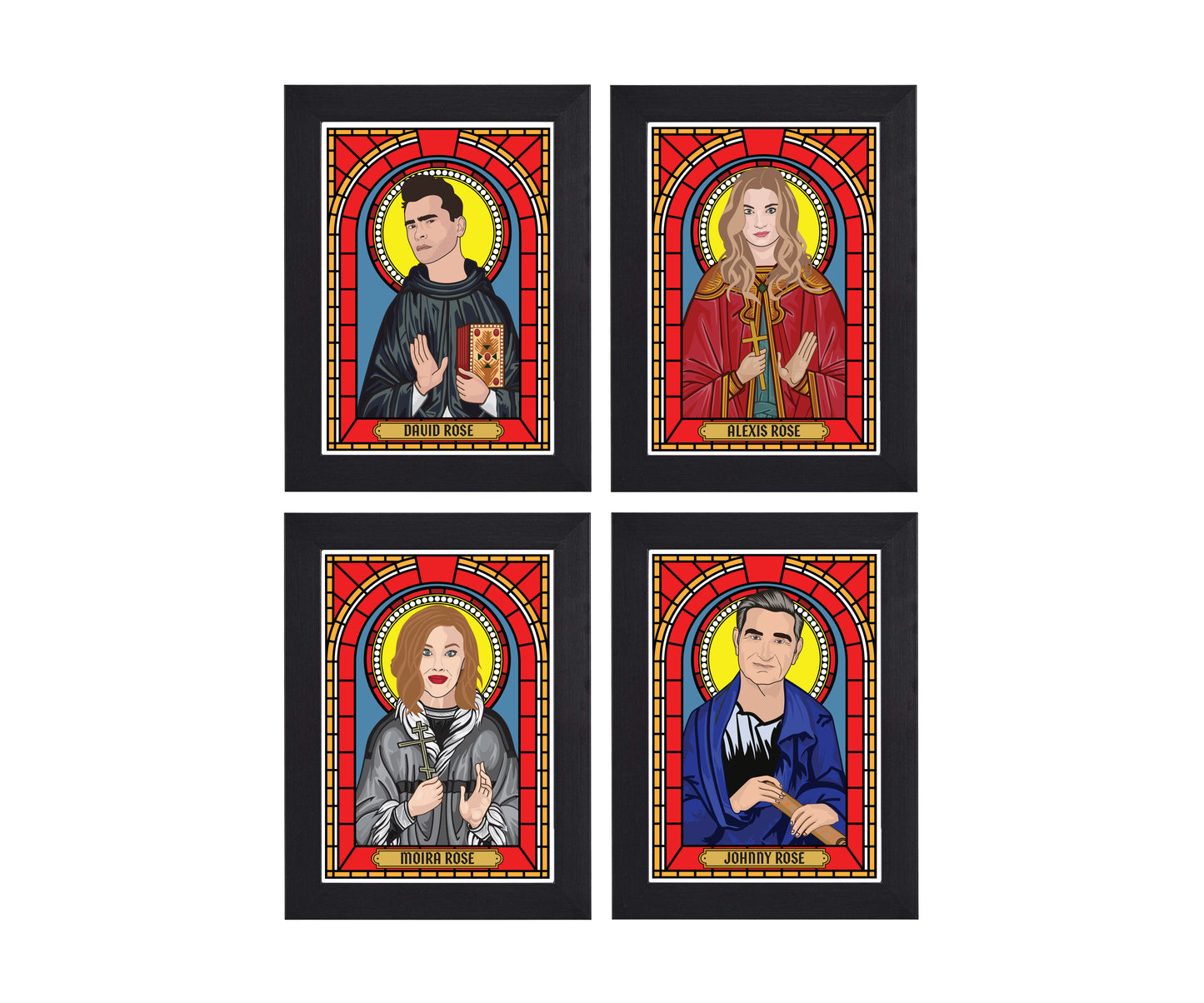 Rose Family Saint Print Series