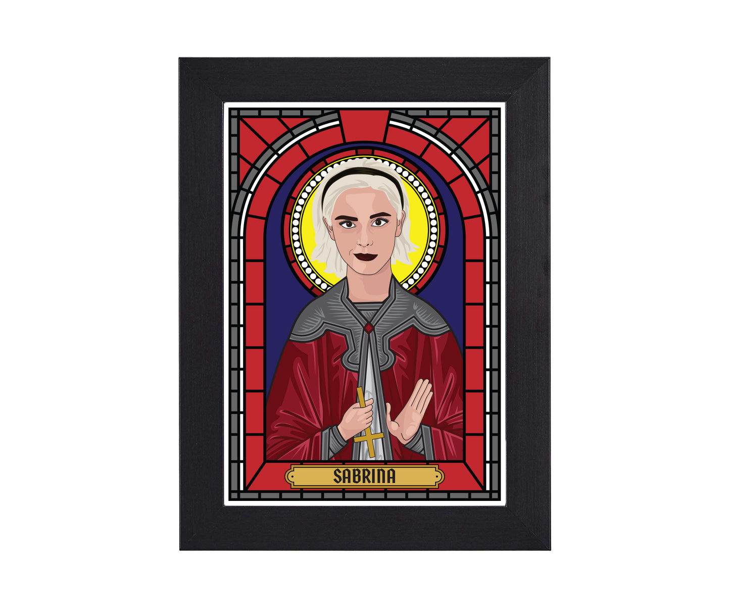 Sabrina Spellman Illustrated Saint Print