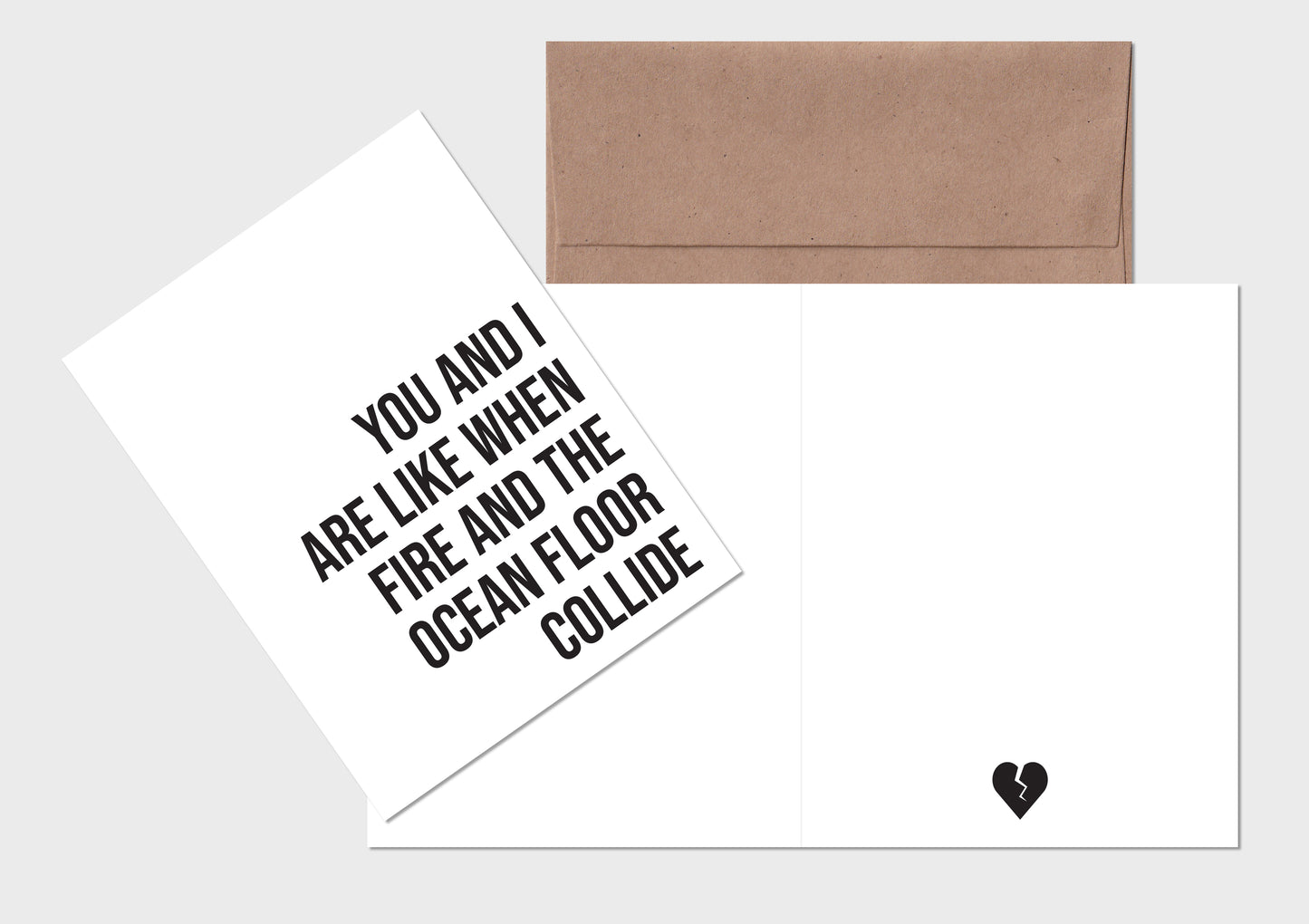 Saves the Day Rocks Tonic Juice Magic Valentines Day Card