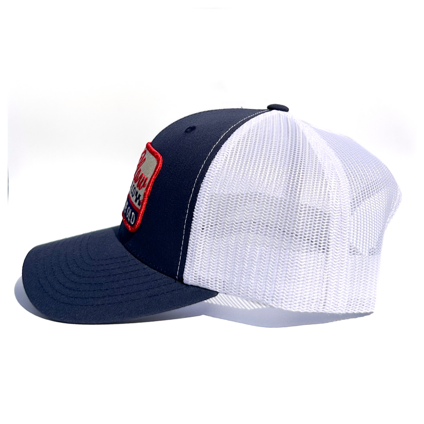 So Slow Motor Co Snap Back Mesh Trucker Hat