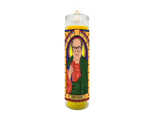 Danny DeVito Illustrated Prayer Candle