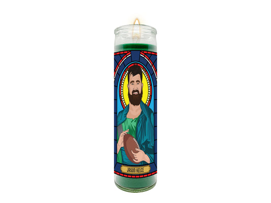 Jason Kelce Prayer Candle