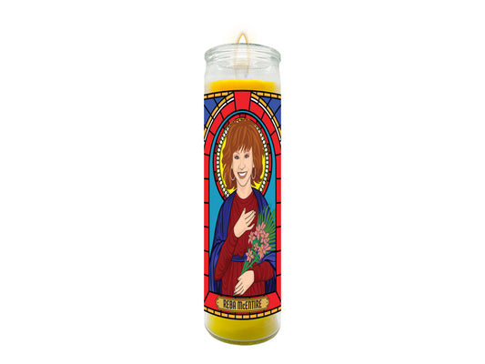 Reba McEntire Illustrated Prayer Candle