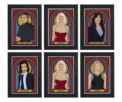Battlestar Galactica Saint Print Series