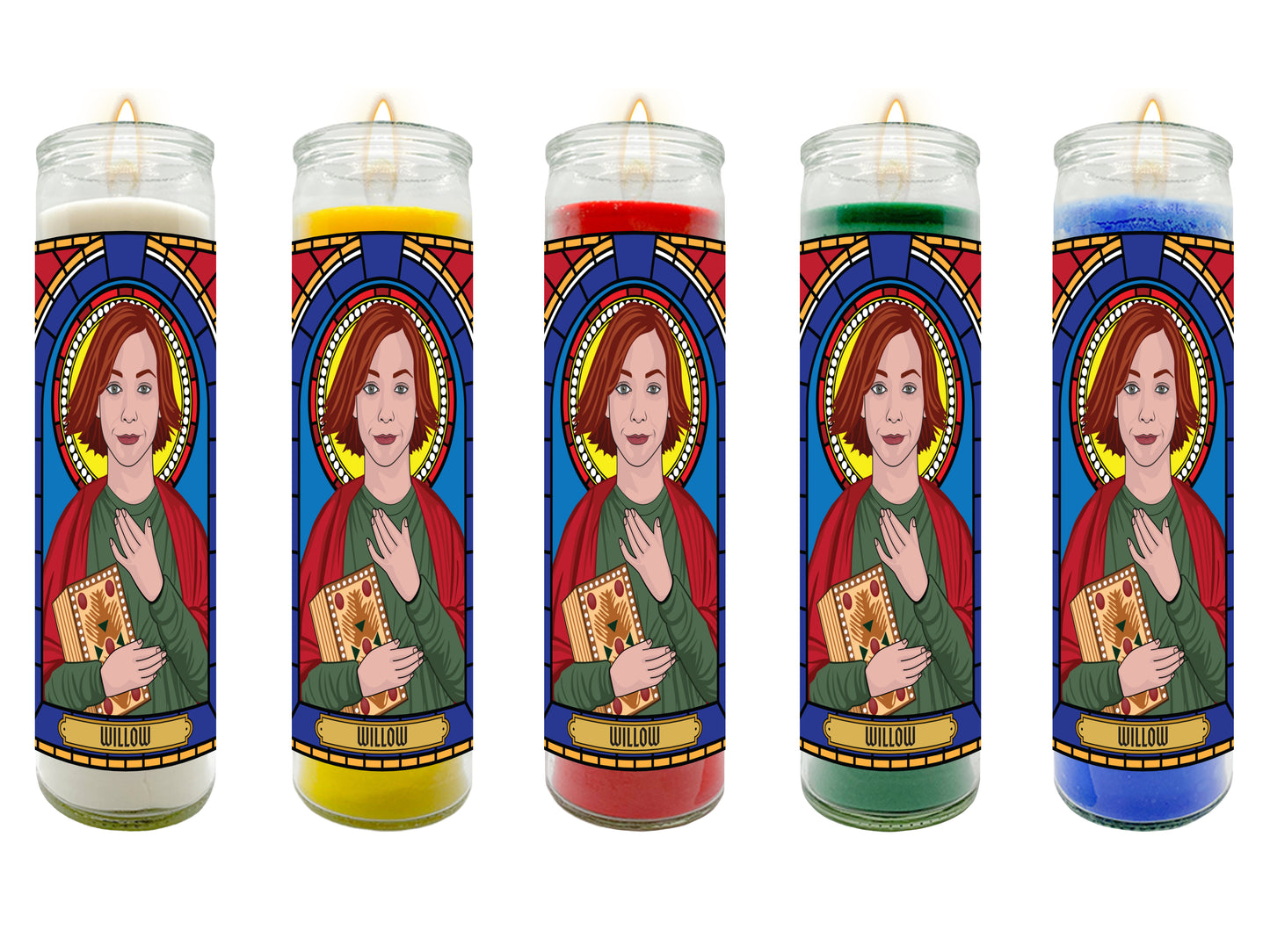 Buffy the Vampire Slayer Illustrated Prayer Candle Series
