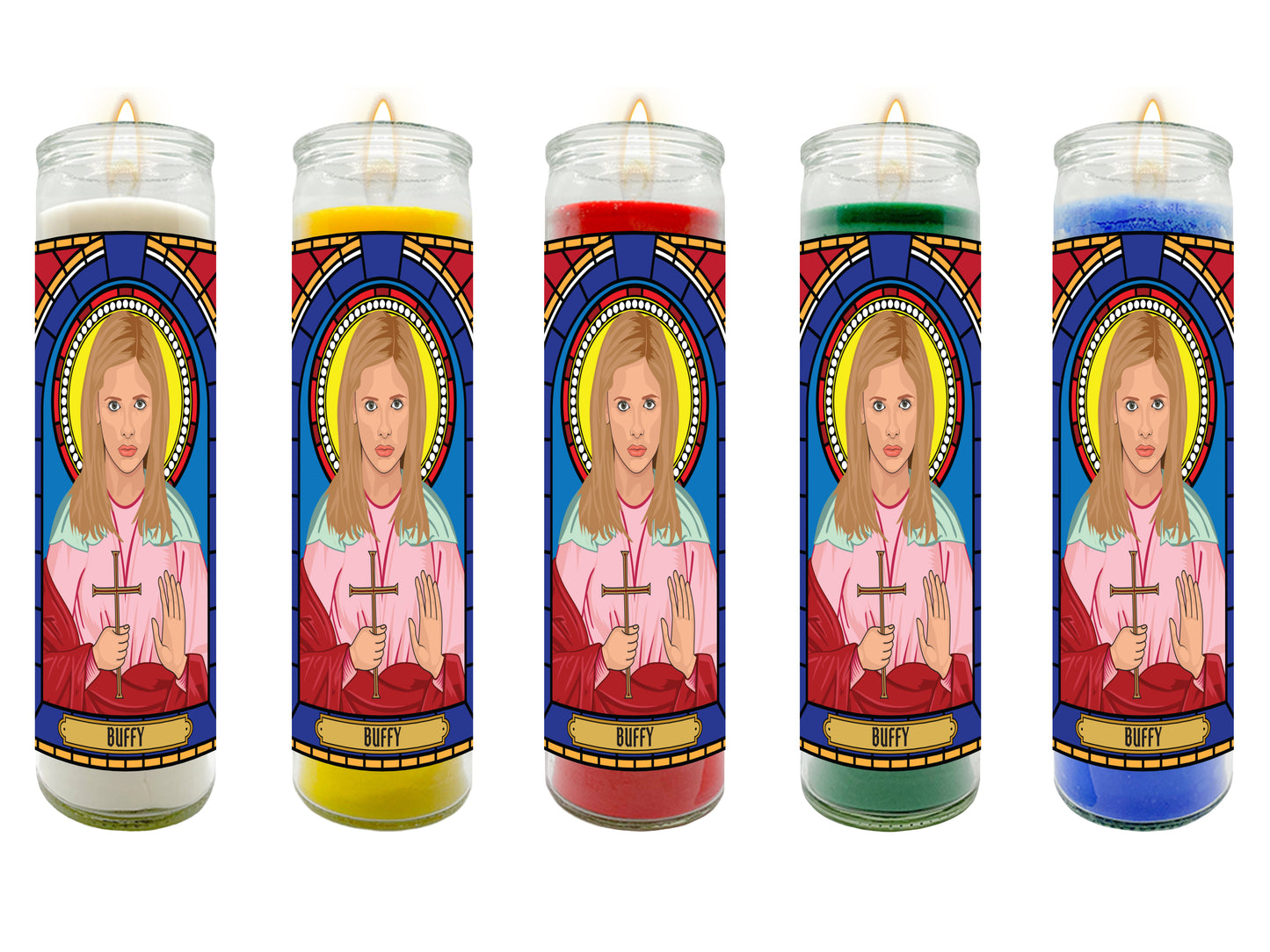 Buffy the Vampire Slayer Illustrated Prayer Candle Series