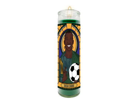 Diego Chará Portland Timbers Illustrated Prayer Candle