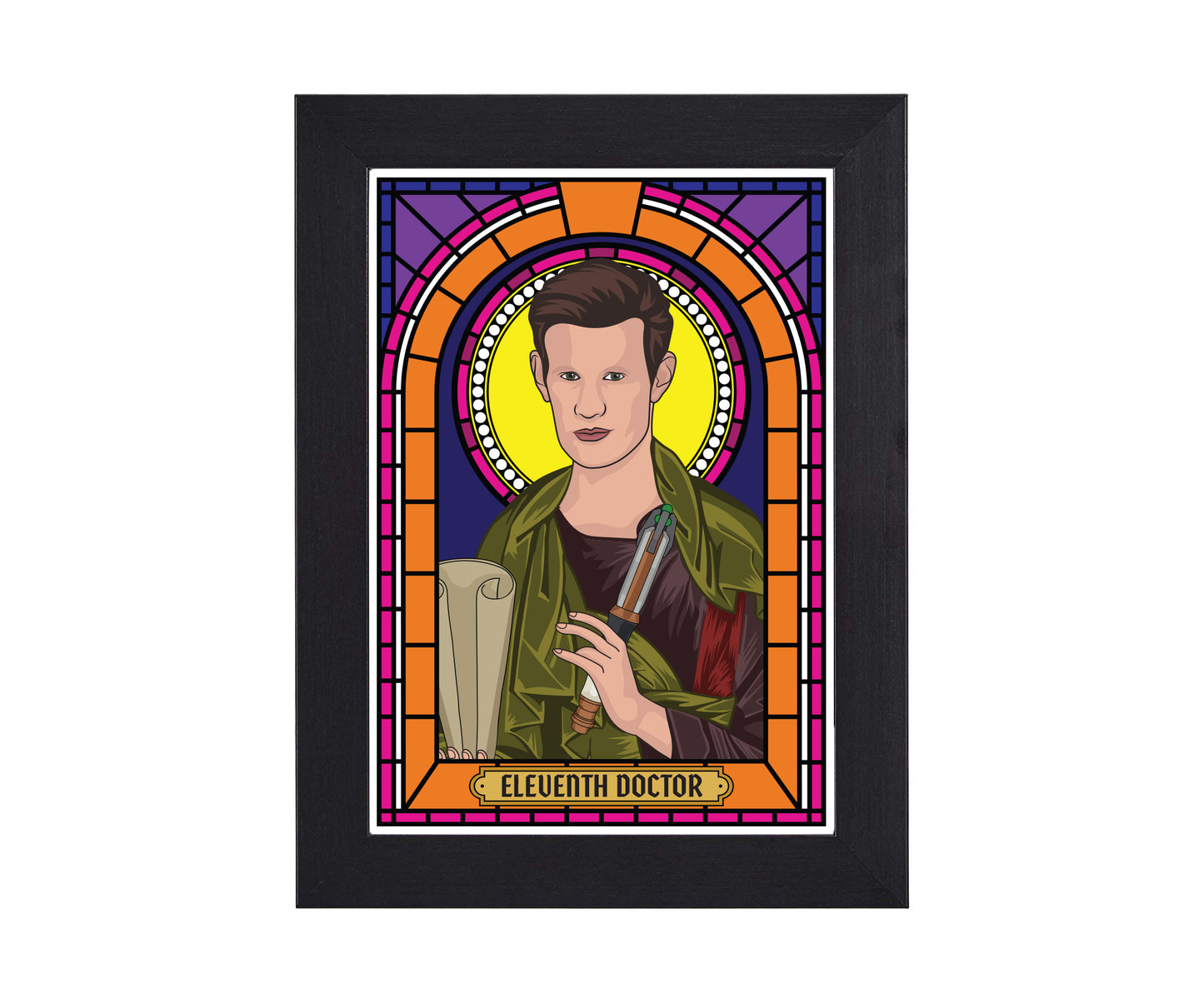 The Doctor Illustrated Saint Print Series