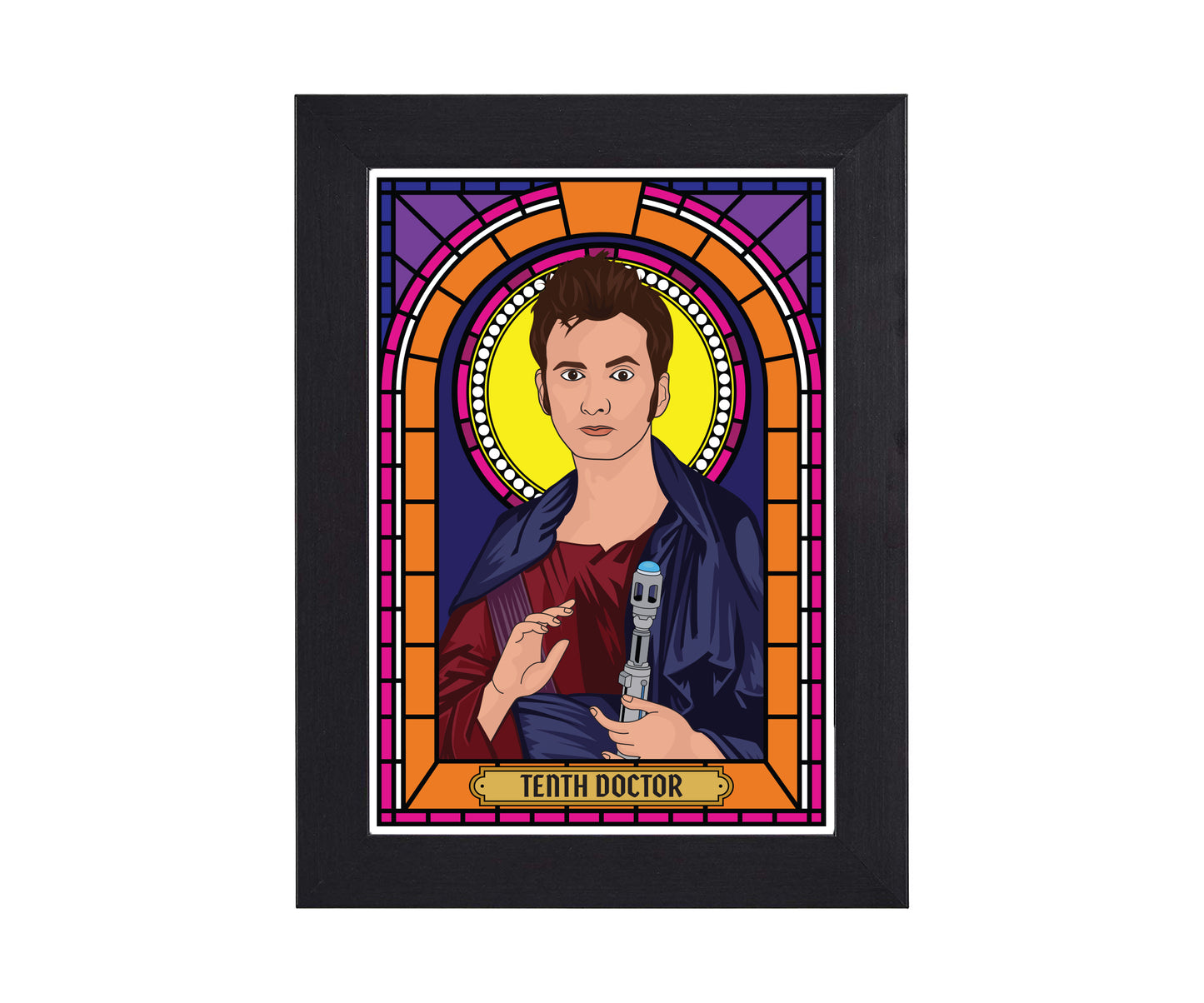 The Doctor Illustrated Saint Print Series