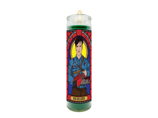 Ash Williams Evil Dead Bruce Campbell Prayer Candle