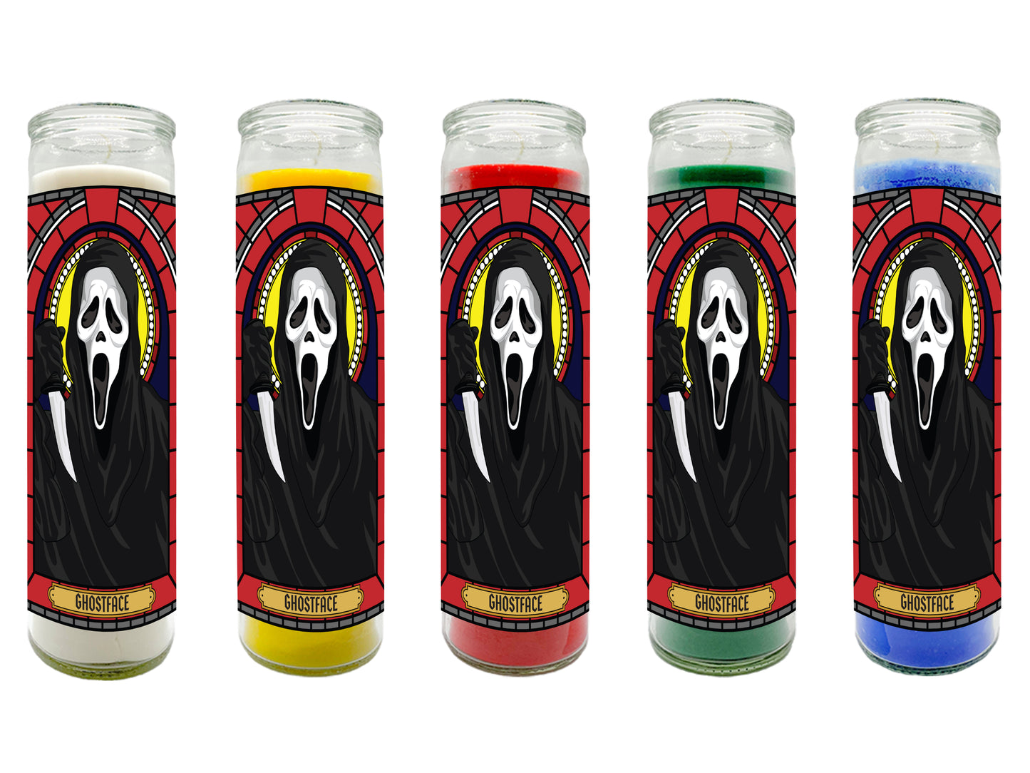 Horror Movie Villans Prayer Candle Series