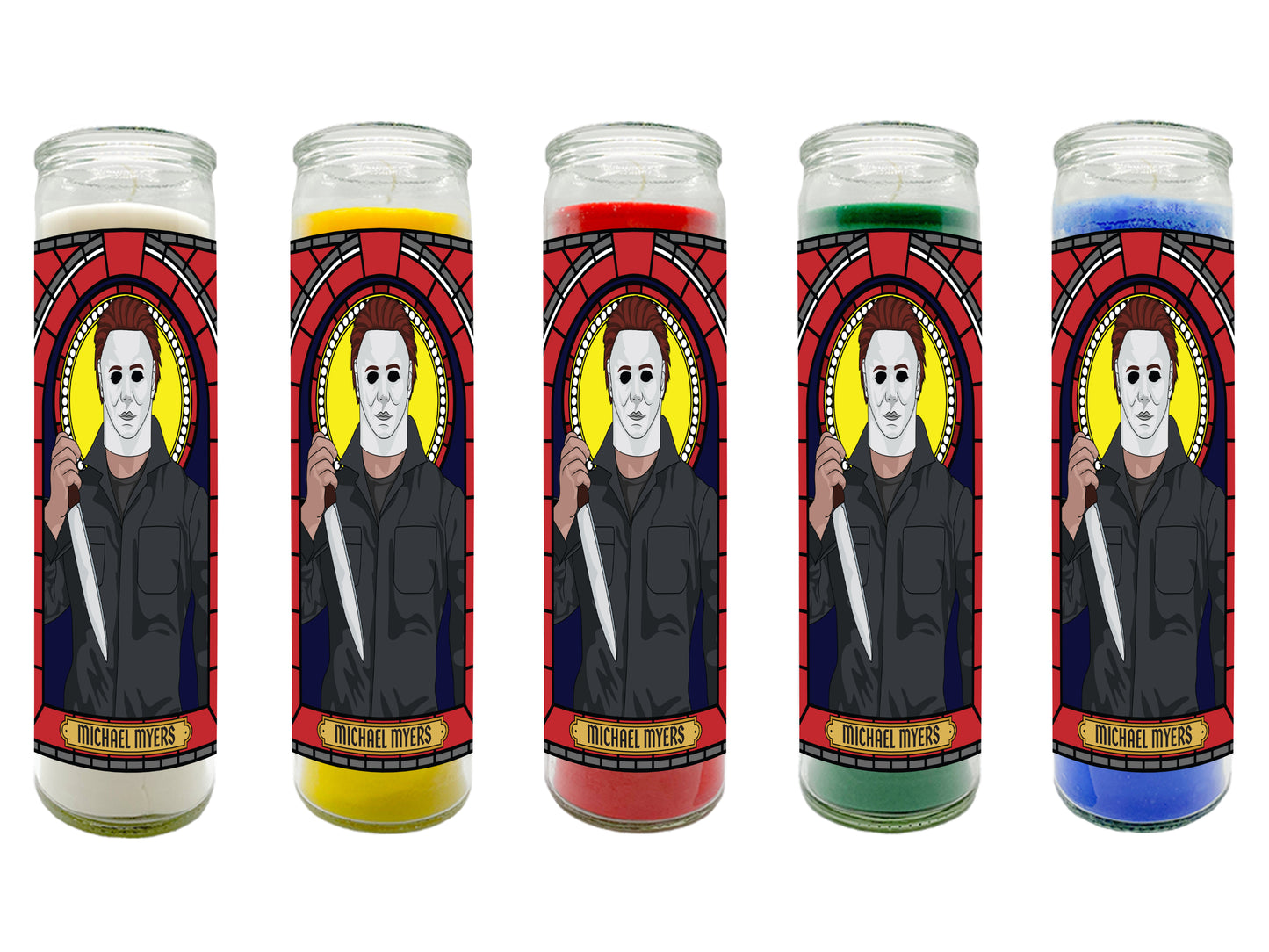 Horror Movie Villans Prayer Candle Series