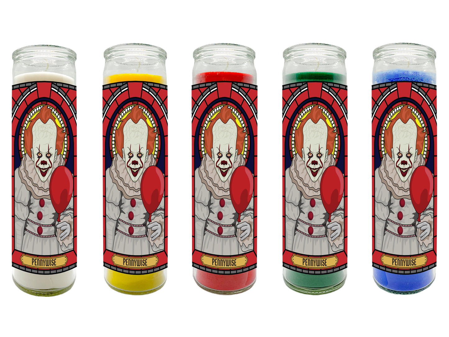 Horror Movie Villans Prayer Candle Series