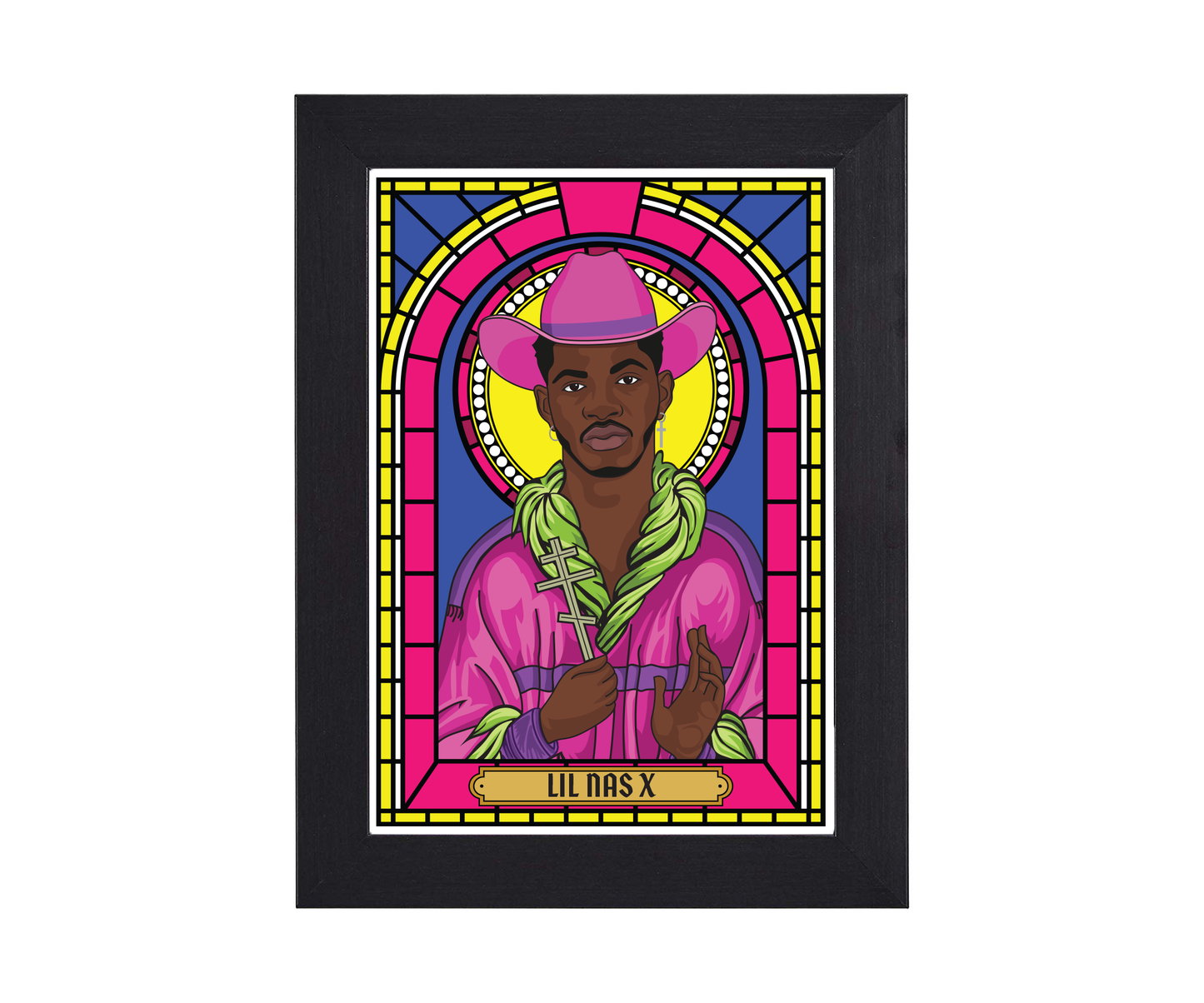 Lil Nas X Illustrated Saint Print