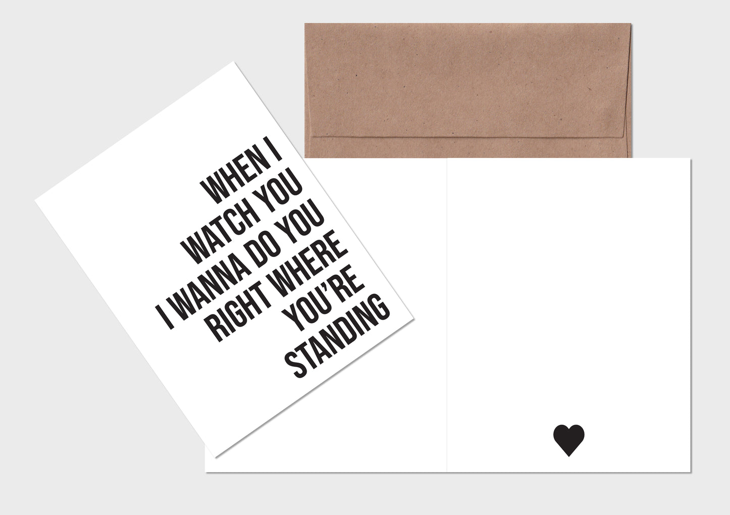 Say Anything Alive With the Glory of Love Valentines Day Card