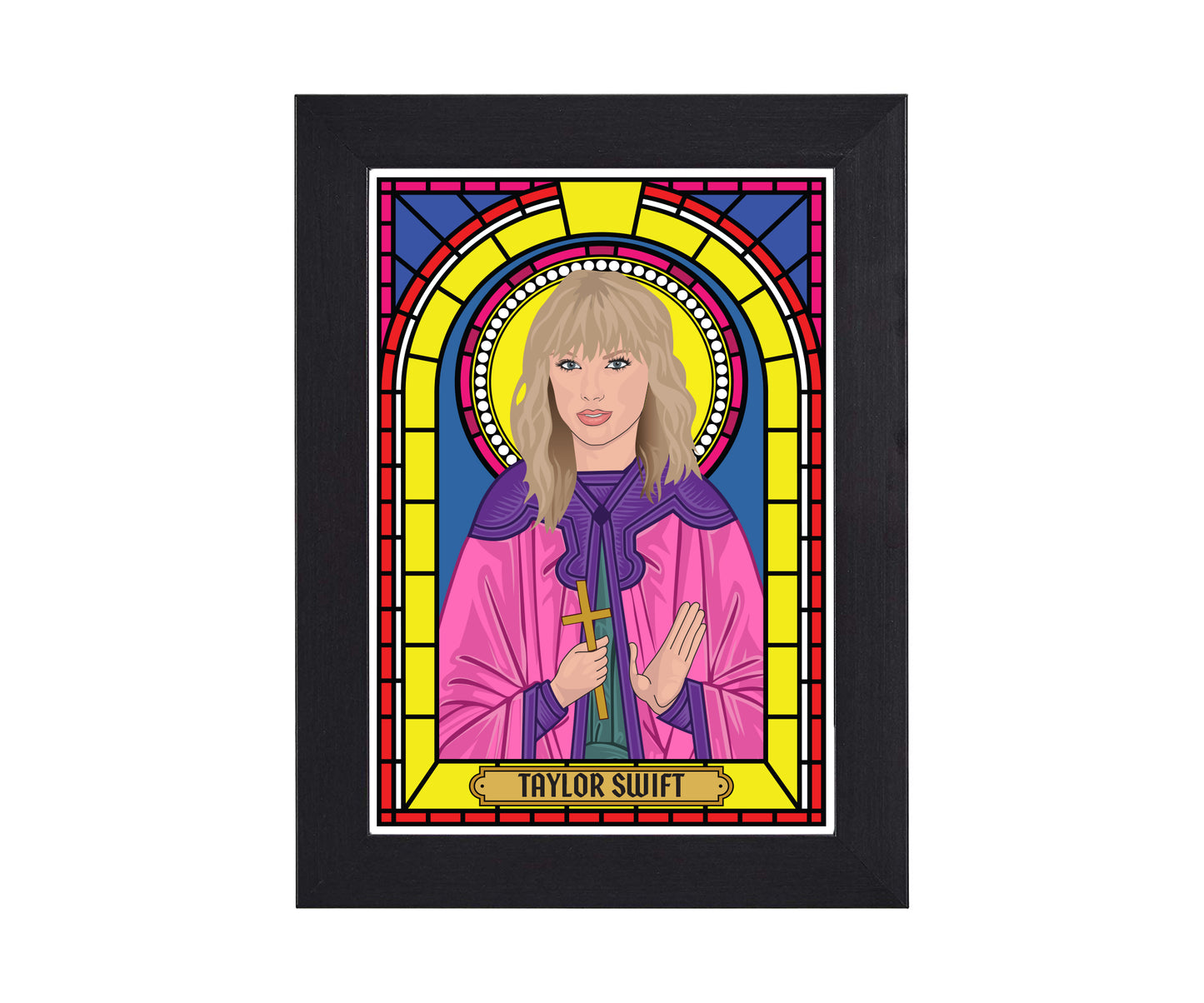 Taylor Swift Illustrated Saint Print