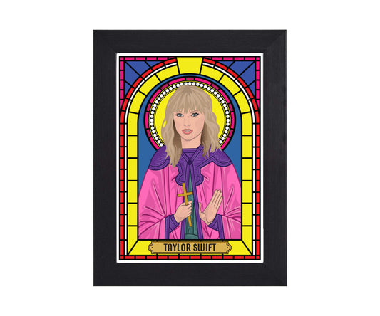 Taylor Swift Illustrated Saint Print