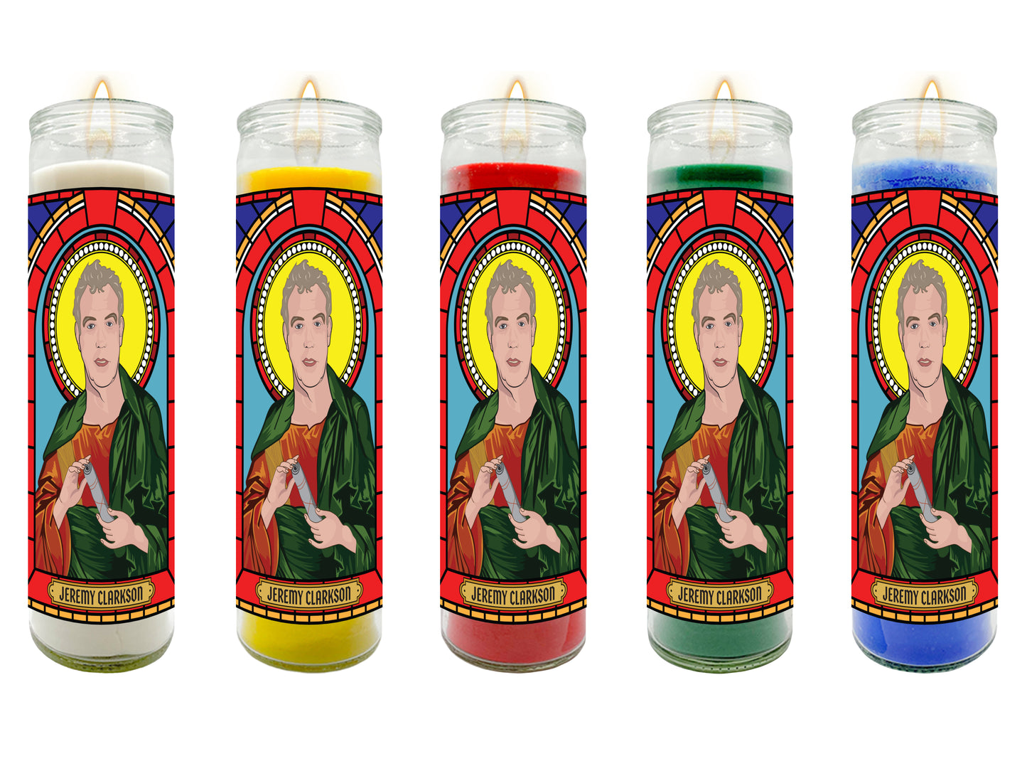 Top Gear / Grand Tour Illustrated Prayer Candle Series