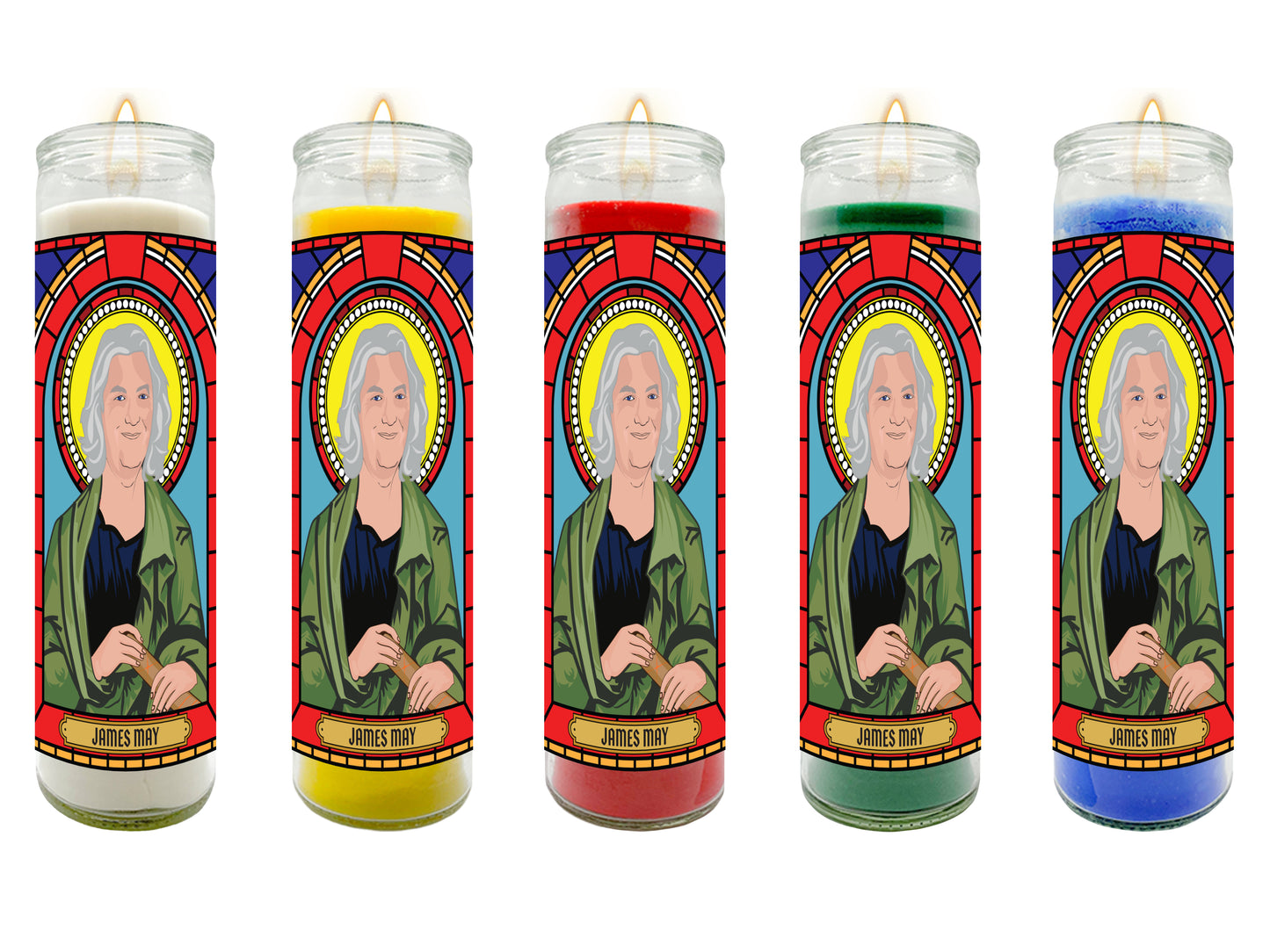 Top Gear / Grand Tour Illustrated Prayer Candle Series